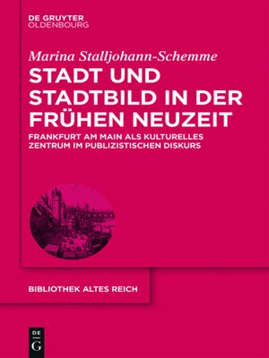 cover image of Stadt und Stadtbild in der Frühen Neuzeit